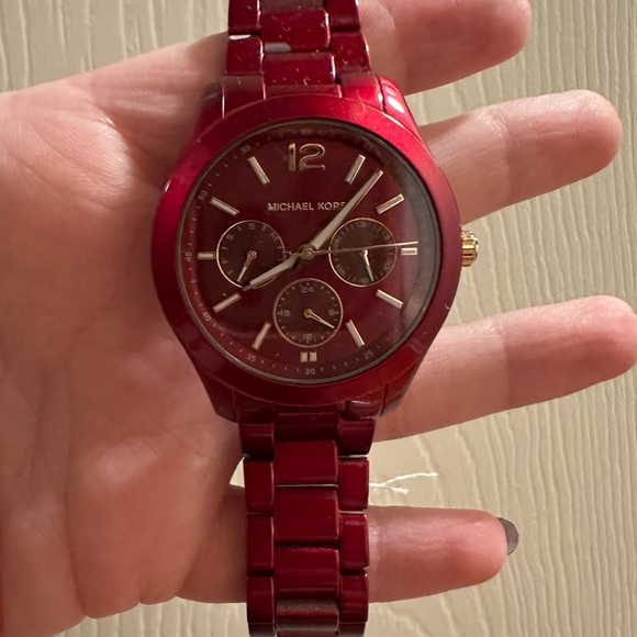 Brand new Michael Kors watch. Retails for $295, has some chipped paint. - Picture 1 of 5